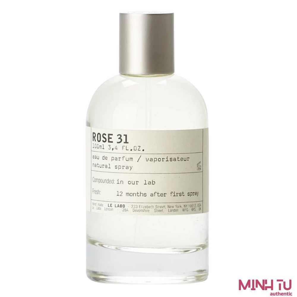 Nước Hoa Unisex Le Labo Rose 31 EDP 100ml | Chính hãng Le Labo | Trả góp 0%